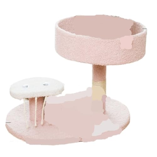 Columpio para Gatos Marco De Escalada For Gatos, Nido For Gatos Todo En Uno, No Requiere Espacio, Entretenimiento For Gatos Pequeños, Poste Rascador For Gatos Suministros de ejercicio para Mascotas(P)