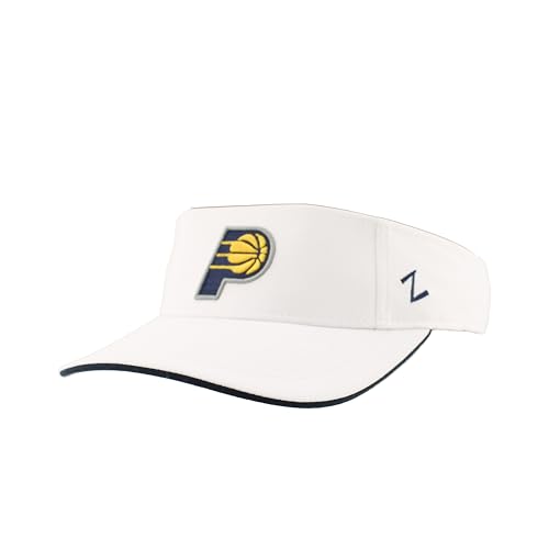 Image of ZHATS NBA Unisex-Adult NBA Officially Licensed Visor Impact White