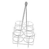 KICHOUSE Flaschenkorb Für Bier Metall Bierflaschenkorb Tragbarer Flaschenhalter Organizer Für Flaschen Regal Für Flaschen Halter Für Bier Und Weinflaschen Aufbewahrungshalter Für Bierflasch