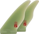 Maui Ultra Fins MUF X-Twin-S Windsurf/Surf Twinser Wave Finne, Finnenlänge:18.5cm, Finnen Box:Powerbox