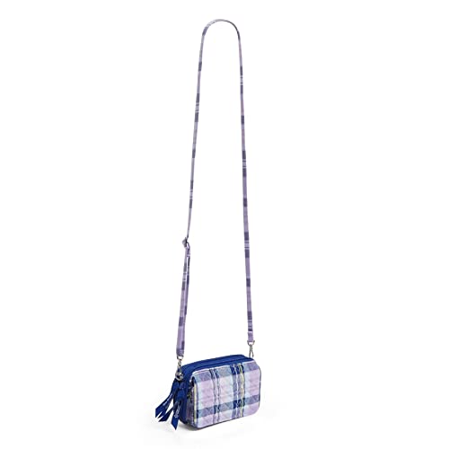 Image of Vera Bradley Women's Cotton All in One Crossbody Purse With RFID Protection