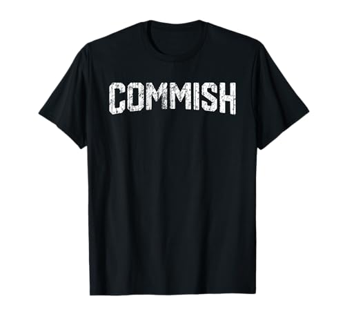 Commish Shirt Fantasy Football Commissioner Tee T-Shirt