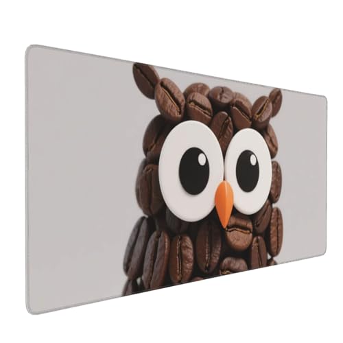 Tapis de souris de jeu antidérapant XXL avec surface fluide pour grand clavier et protection table