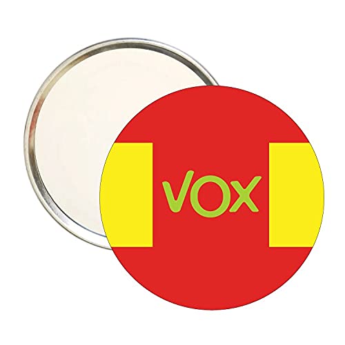 ROUND MIRROR. VOX YELLOW RED