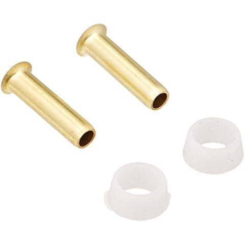 Dial Manufacturing 9512 DelrIn Sleeve and Poly Tube Brass Insert Tube, 1/4" Cover