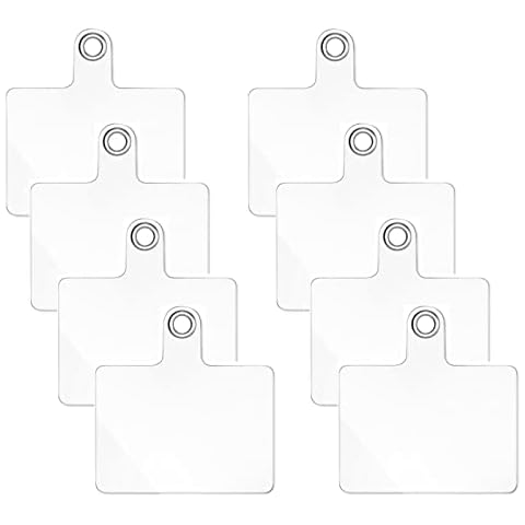 IOSPKKIO® Lanières Transparentes pour Téléphone Cover