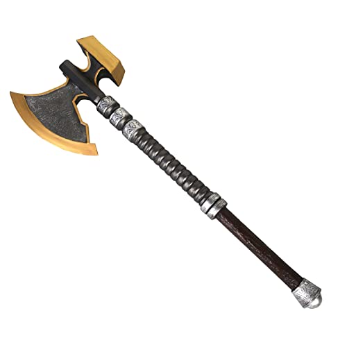 CoserWorld Holgas Axe Fake PU Foam Battle Axe Great for LARP Cosplay Halloween (Holga Axe)