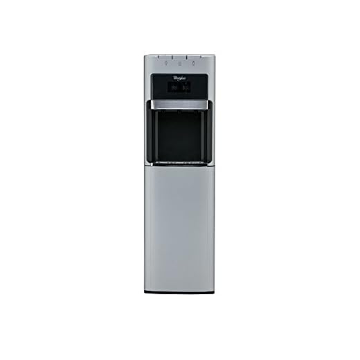 Whirlpool WK5915BD Despachador De Agua con Garrafón Oculto, color Gris