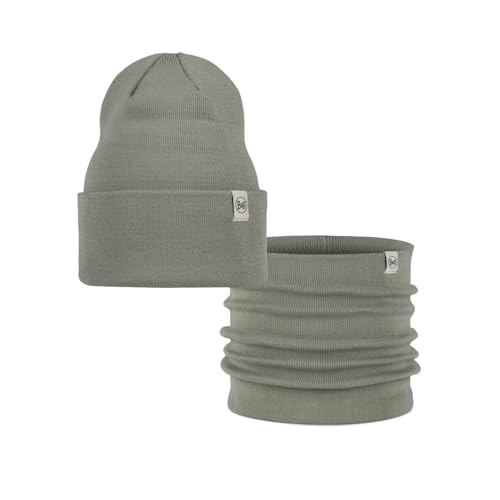 Bonnet Lilon Opaline BUFF® tricoté avec tour de cou hiver pour adulte