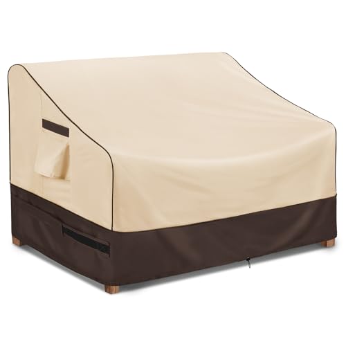 KylinLucky Fundas impermeables para muebles de exterior, funda para sofá de patio de 3 plazas, se adapta a hasta 93 pulgadas de ancho x 40 pulgadas de profundidad x 35 pulgadas de alto