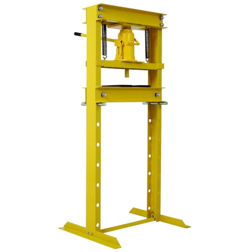 Elountik W465S0003 Steel H-Frame Hydraulic Garage/Shop Floor Press With Stamping Plates, 20 Ton Bottle Jack Shop Press thumb #7