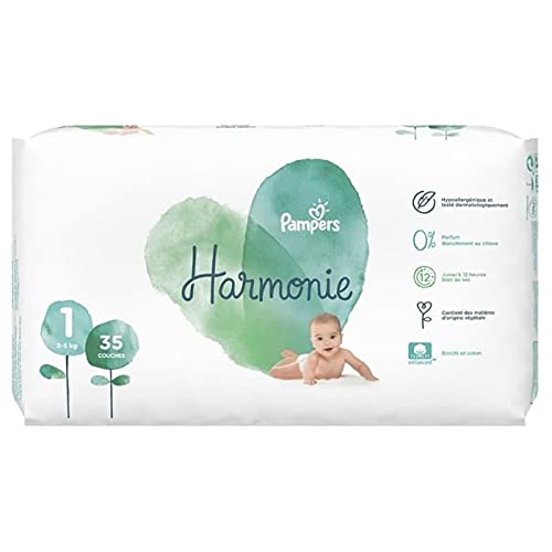 Pampers Harmonie Windeln Konzert größe 1 (25kg) x35 (los 2 oder 70