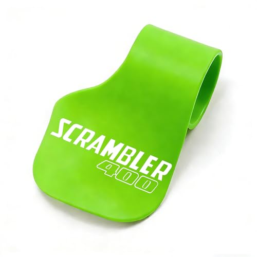 Poignée de guidon pour Ducati Scrambler 400 avec rehausseur d'accélérateur moto vert