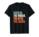 Mafalda The Woman The Myth The Legend Nombre Mafalda Camiseta