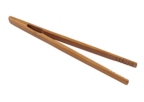 3Pcs Reusable Chinese Tea Tongs Tweezers Teaware Natural Wood Eco-Friendly Non-Toxic and Safe Bamboo Tongs Food Tongs 69inch Length