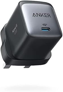 USB C Charger, Anker Nano II 65W GaN II PPS Fast Charger Adapter, Compact Charger for MacBook Pro/Air, Galaxy S20/S10, Dell XPS 13, Note 20/10+, iPhone 13/Pro/Mini, iPad Pro, Pixel, and More