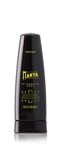 Kemon Hair Manya Hi Density Curl - krullen definiëren haarcrème voor meer volume, anti-frizz-pasta in salonkwaliteit - 200 ml