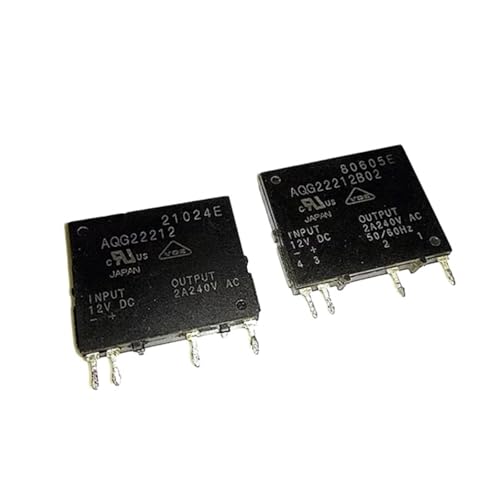 Relais AQG22212 12V CC à 4 broches pour réparer vos cartes électroniques