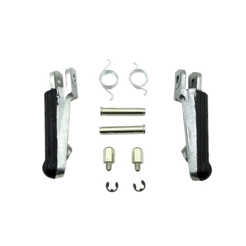 Repose-pieds avant de moto CBR250 MC19 MC22 RVF750 VFR400 gris