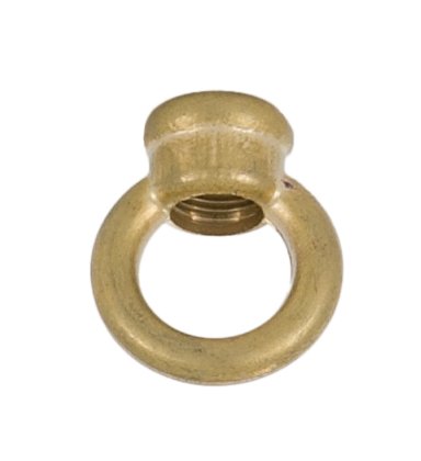 Image of B&P Lamp 1 inch Cast Brass Loop. 1 /8F, Unfinished