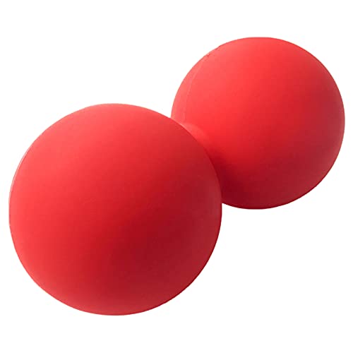 Pelotas de masaje cacahuete Lacrosse Herramienta tejido silicona Alivio muscular Movilidad para fisioterapia