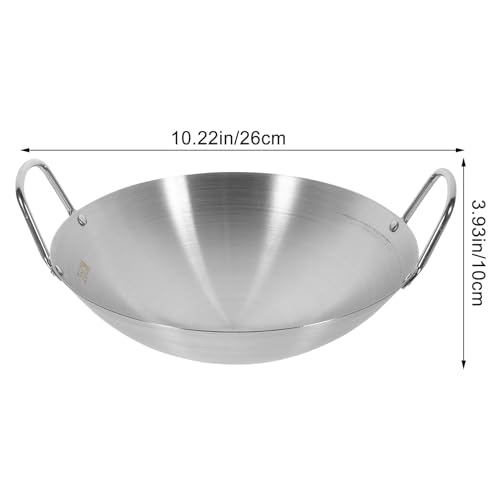 Wok de acero inoxidable con capacidad alta y antiadherente miniatura 2