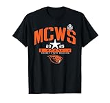 Oregon State Beavers College World Series 2025 MCWS Black T-Shirt