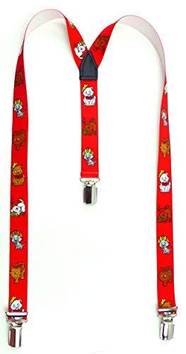 Trendit Hosentraeger 3231 Kinder Hosentraeger Child suspenders Cat braces mit süssen Kätzchen Motiv viele Modelle süssen Kätzchen Motiv (red) Cover