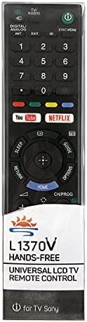 iHandy L1370V for Sony TV Replacement Remote - Works Mostly Types televisions for Sony(LED,LCD,Plasma) – RM-1028 RM-857 RM-946 RM-ED016 RM-EA002