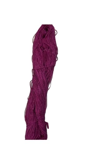 Image of Knitting Wool, 100 gm, Woolen Crochet Yarn for Knitting and Crocheting (Dark Pink)