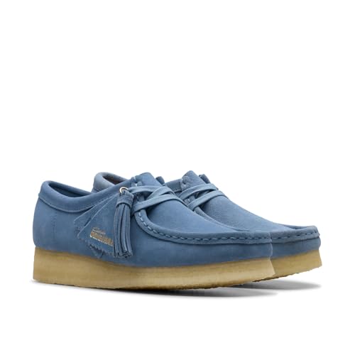 CLARKS ORIGINALS Wallabee Shoes French Blue 104