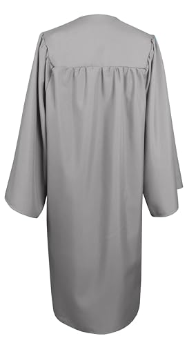 GradPlaza Matte Choir Robe for Church Baptism Officiant Confirmation Costume,Graduation Gown for School,Judge Pastor Robes4