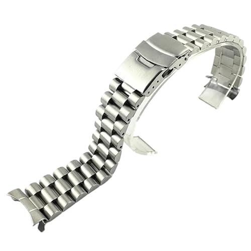 Bracelet montre homme acier inoxydable 22mm pour passer du bureau aux sorties