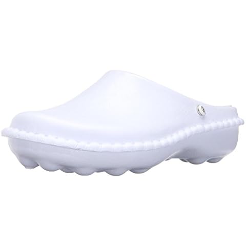 AnyWear Women's ANYWEARLX Health Care & Food Service Shoe, White, XXL Cover
