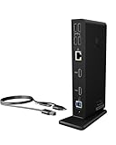 ICY BOX USB-C Docking Station (11-in-1) für 2 Monitore (2x HDMI), 6x USB 3.0 HUB, DisplayLink...
