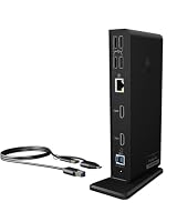 ICY BOX – ICY BOX USB-C Docking Station (11-in-1) für 2 Monitore (2x H