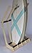 The Lineup Freestanding Surfboard Display Rack