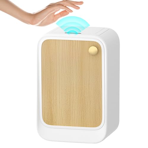 Cubo de basura inteligente automático de 20 l y patas altas para dormitorio 6
