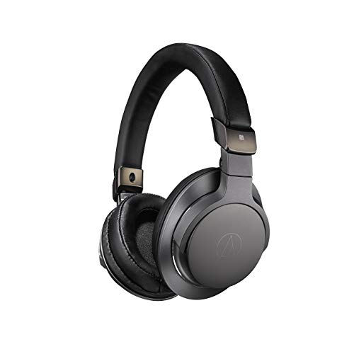 AudioTechnica SR6BT Wireless On-Ear Headphones (ATH-SR6BTBK) Black - (Renewed)