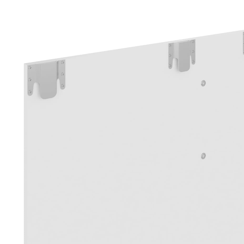 Mueble de pared para TV, color blanco, 120 x 23,5 x 90 cm, material de madera – Moderno mueble de TV colgante con compartimentos abiertos – Mueble bajo flotante para TV Salón – Mueble