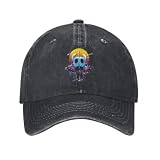 Genérico Unisex The Knight Hollow Knight Gorra de béisbol de los 80 Estilo Unisex Vaquero Desgastado Sombrero de acción Indie y Aventura para Entrenar Gorra