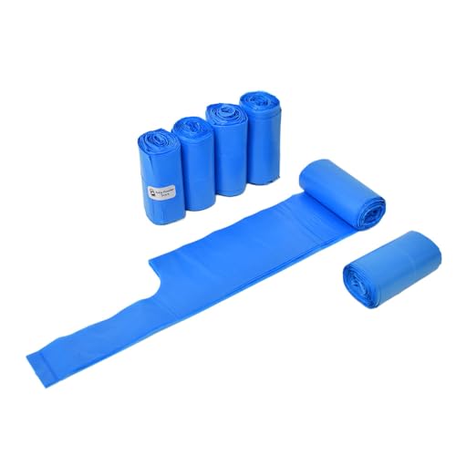 Image of Large Dog Waste Bags on a Roll with Easy Tie Handles, Extra Thick and Strong Dog Poop Bags, 288 Count, Scented, Blue