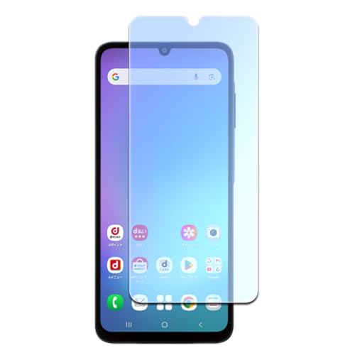 Galaxy A25 5G SC-53F SCG33 SM-A253JPN �u���[���C�g�J�b�g �����K���X �t���ی�t�B���� �K���X�t�B���� �ώw�� ������ �\�ʍd�x 9H 2.5D ���E���h�G�b�W���H (�u���[���C�g�J�b�g�K���X�t�B����, Galaxy 