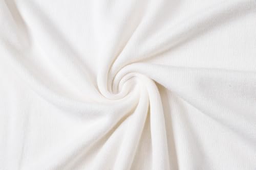Image of DAIMIDY Womens Cotton Modal Short Sleeve Sweaters Summer Knit Tops | Breathable,Soft,Smooth Feel and Excellent Drape.Fit in Summer,Spring and Fall.