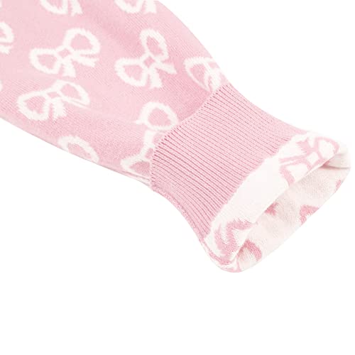 Boboyoyo Girls Cute Cardigan 100% Cotton Girls Button Up Sweater Long Sleeve Kids Knit Cardigan Crewneck Casual Kawii Clothes #TOP3