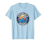 Photo Gallery honolulu hawaii hi vintage nautico onde design maglietta Photo Gallery honolulu hawaii hi vintage nautico onde design maglietta