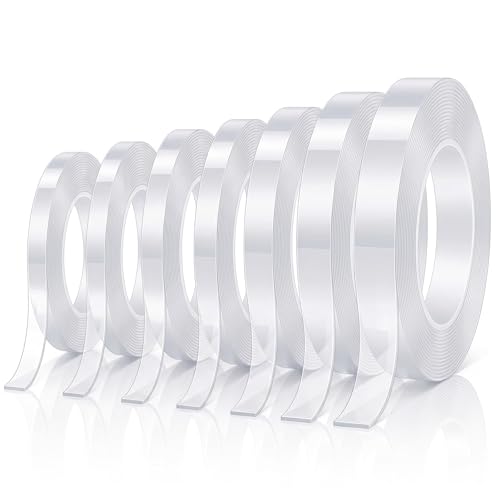 7 Rolls Double Sided Transparent Magic Nano Tape