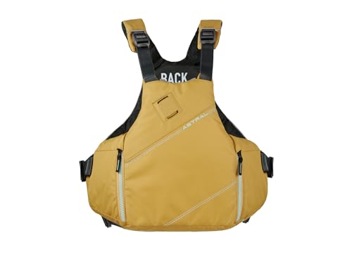 Astral YTV 2.0 Life Jacket - Lightweight USCG Type V PFD Adult Life Vest for SUP, Touring, Sailing, & Whitewater - Soil Tan - Medium/Large