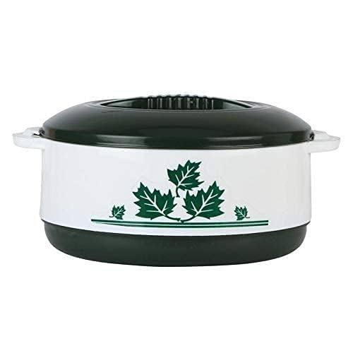 Image of Ever'n' Green Plastic Casserole with Cover and Bottom, Set of 1, 2 L, Green