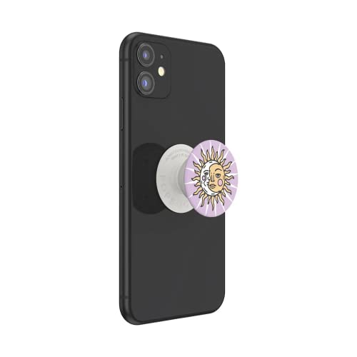 Image of PopSockets Phone Grip with Expanding Kickstand, Moon & Sun - Celestial